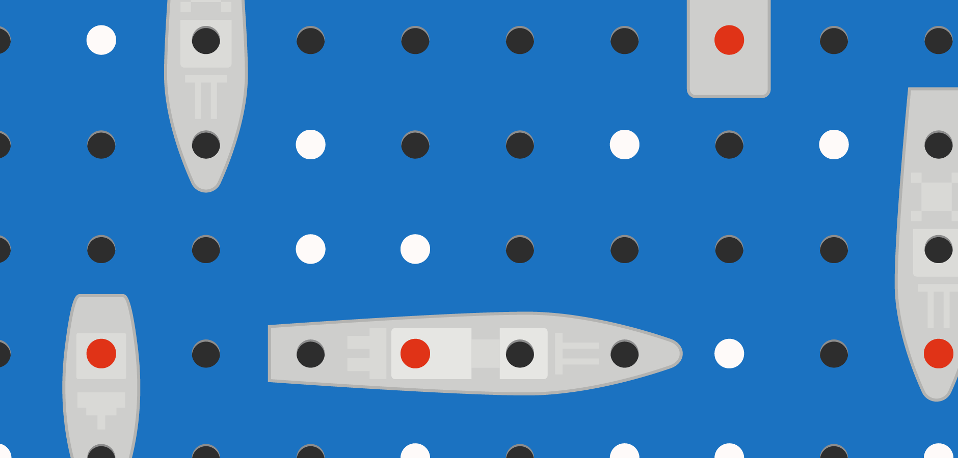 Dot Pixel - Illustration - Battleship