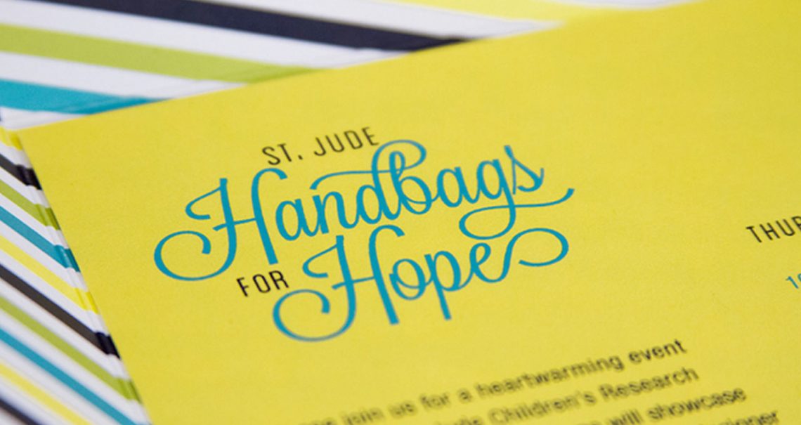 Dot Pixel - St. Jude Handbags for Hope Collateral Design Closeup